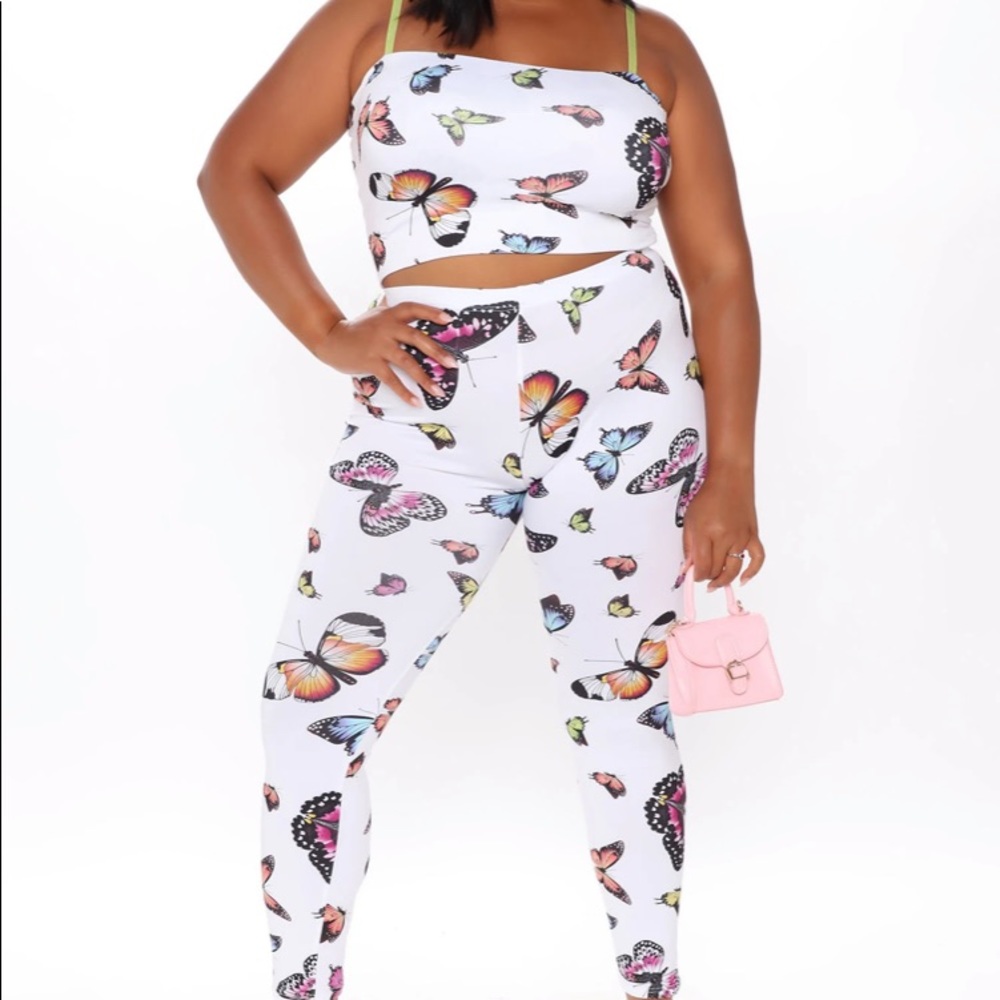 Butterfly  Pant Set